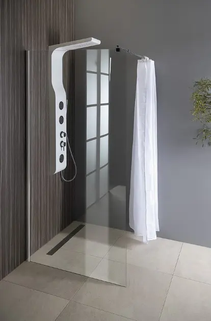 Aqualine - Walk-In - Zuhanyparaván - WI071 – 4. kép