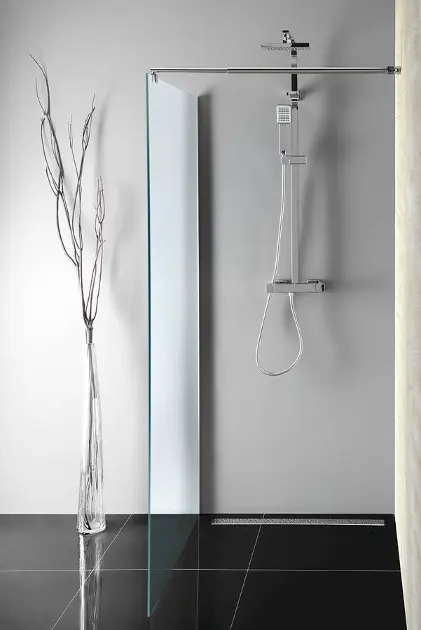 Aqualine - Walk-In - Zuhanyparaván - WI090 – 3. kép
