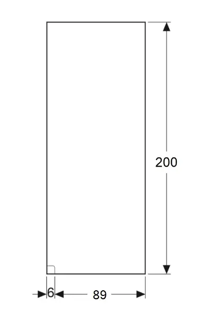 Geberit - ONE - Zuhanyparaván - 560.001.00.1 – 2. kép