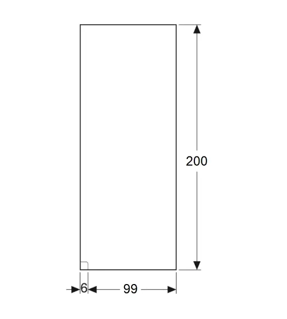 Geberit - ONE - Zuhanyparaván - 560.002.00.1 – 2. kép