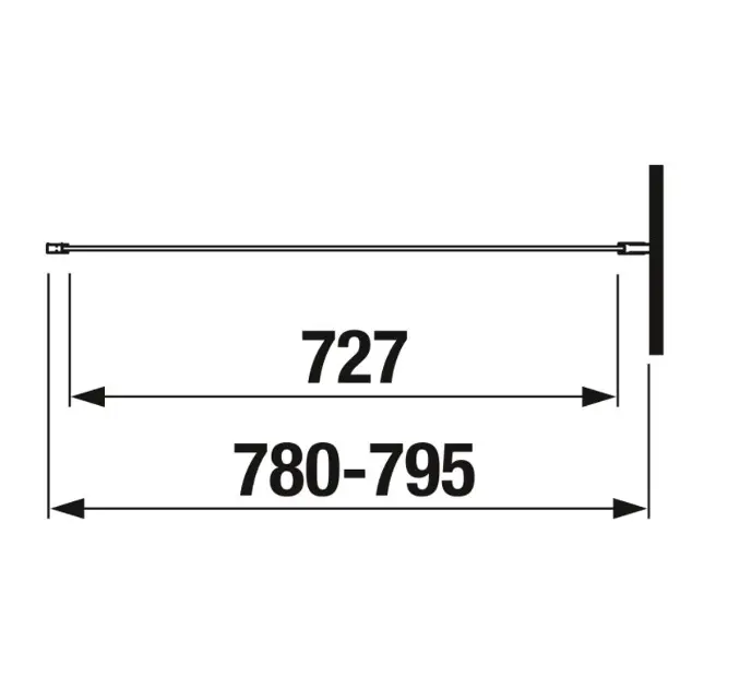 Jika - Nion - Zuhanyparaván - H2972N10026681 – 2. kép