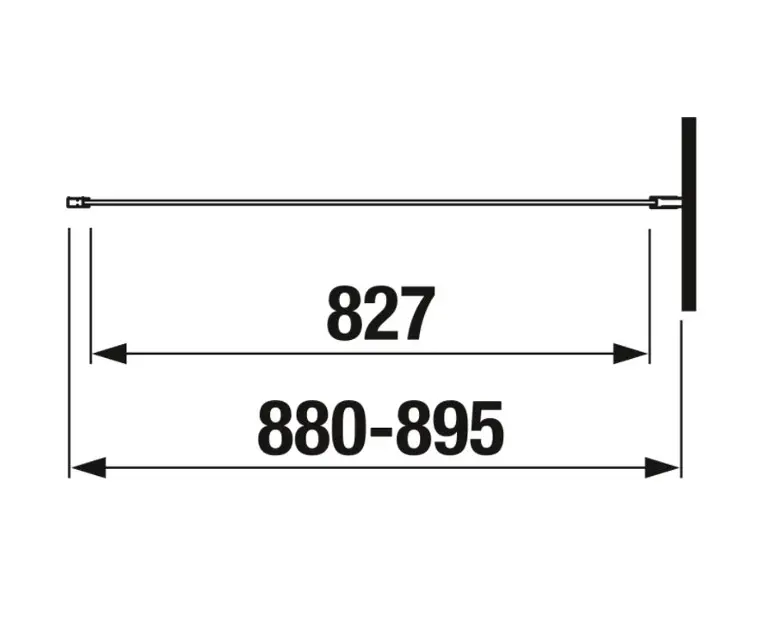Jika - Nion - Zuhanyparaván - H2972N20026661 – 2. kép