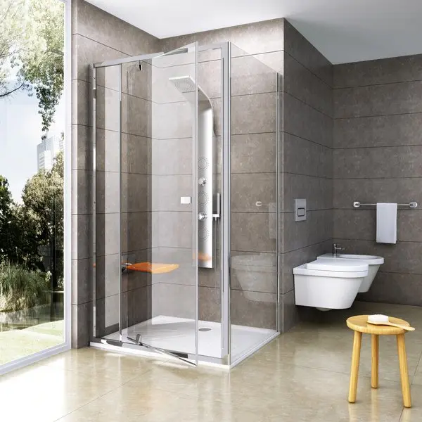 Ravak - Pivot - Zuhanyparaván - 90G40100Z1 – 3. kép