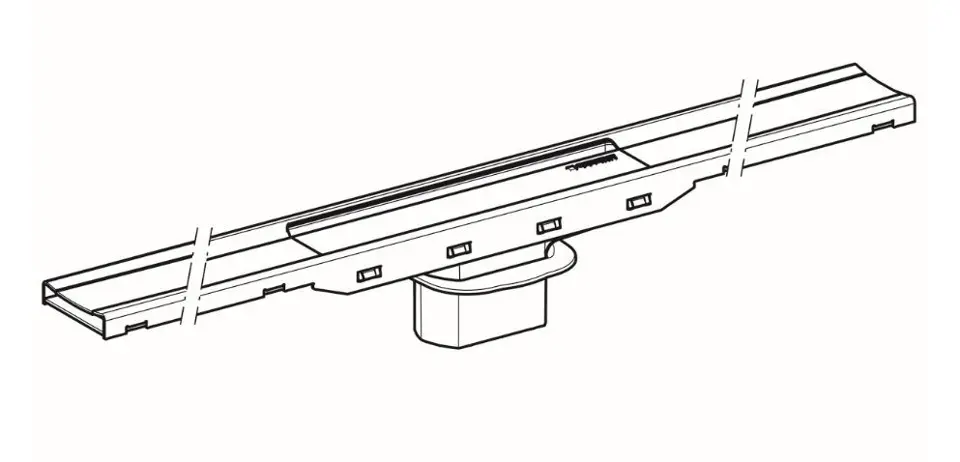 Geberit - CleanLine - Zuhanylefolyó - 154.441.39.1 – 3. kép