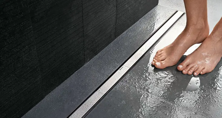 Geberit - CleanLine - Zuhanylefolyó - 154.451.KS.1 – 4. kép
