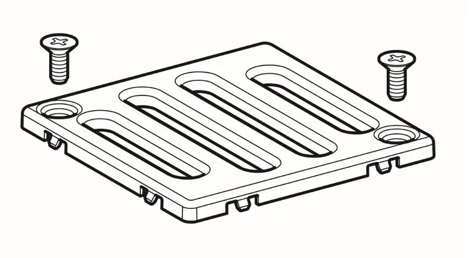 Geberit - Equipment and accessories - Zuhanylefolyó - 154.310.00.1 – 3. kép