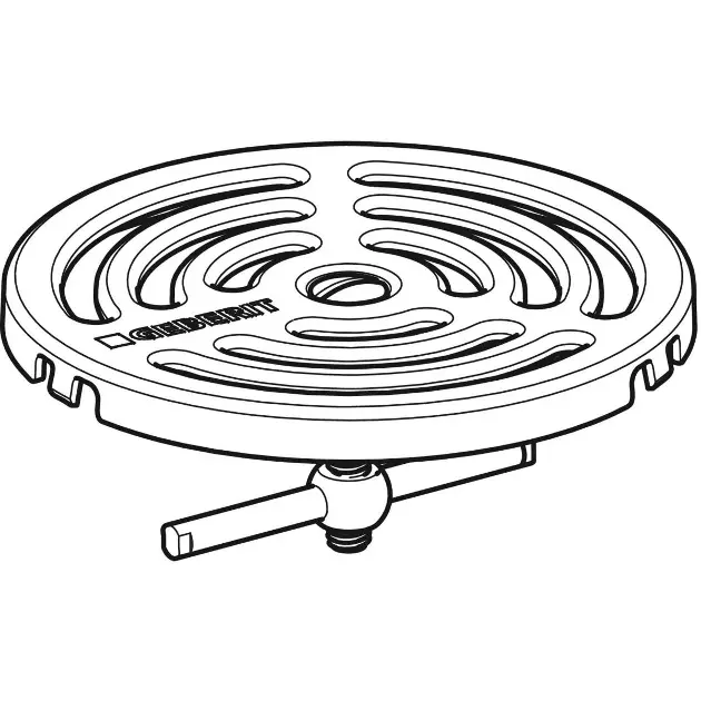 Geberit - Equipment and accessories - Zuhanylefolyó - 154.317.00.1 – 4. kép
