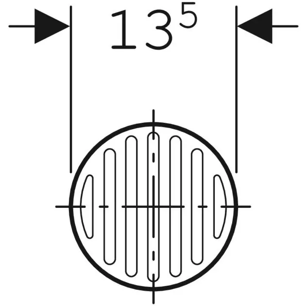 Geberit - Equipment and accessories - Zuhanylefolyó - 388.133.00.1 – 2. kép