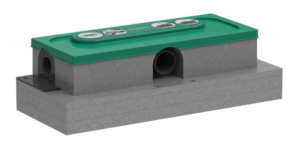 Hansgrohe - uBox universal - Zuhanylefolyó - 01000180