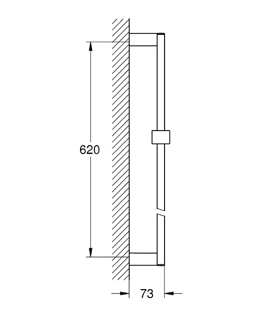 Grohe - Euphoria Cube - Zuhanyrúd - 27892000 – 2. kép