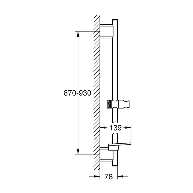 Grohe - Rainshower SmartActive - Zuhanyrúd - 26603AL0 – 2. kép