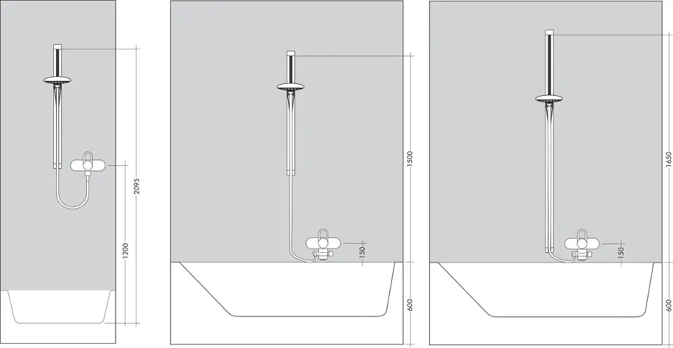 Hansgrohe - Raindance - Zuhanyrúd - 27636000 – 3. kép