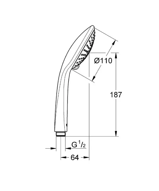 Grohe - Euphoria - Zuhanyszett - 27222000 – 2. kép