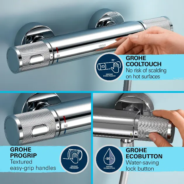 Grohe - Precision Feel - Zuhanyszett - 34791001 – 11. kép
