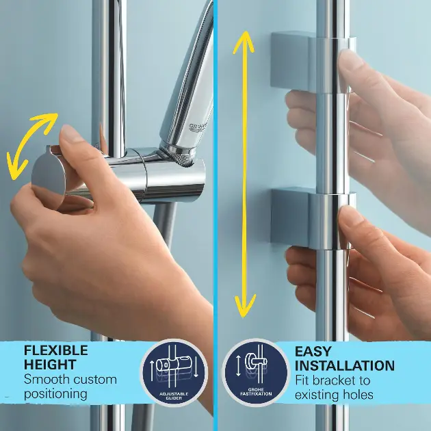 Grohe - Precision Flow - Zuhanyszett - 34800001 – 13. kép