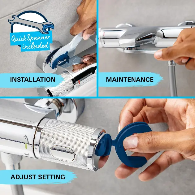 Grohe - Precision Flow - Zuhanyszett - 34805001 – 11. kép