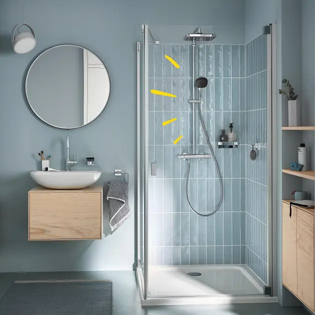 Grohe - Vitalio Comfort - Zuhanyszett - 26696001 – 9. kép