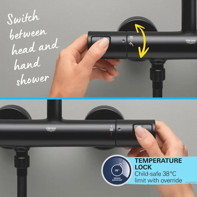 Grohe - Vitalio Comfort - Zuhanyszett - 266962431 – 8. kép