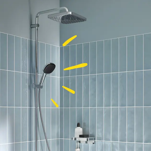Grohe - Vitalio Comfort - Zuhanyszett - 26984001 – 9. kép