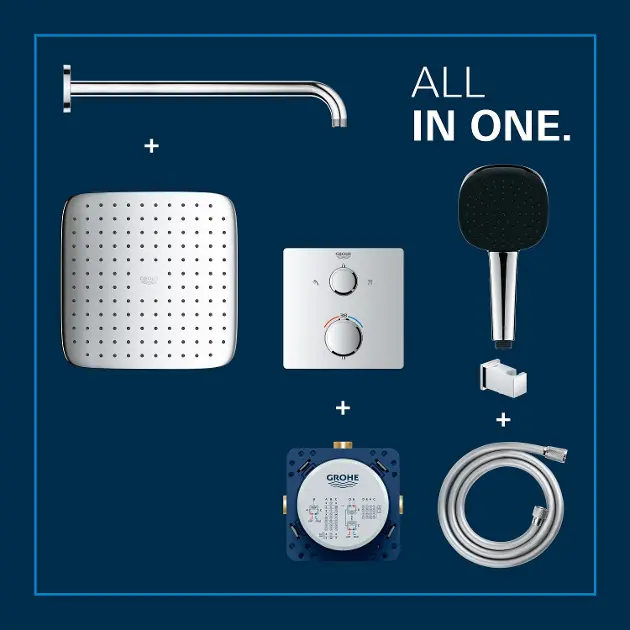 Grohe - Vitalio Comfort - Zuhanyszett - 34882000 – 9. kép