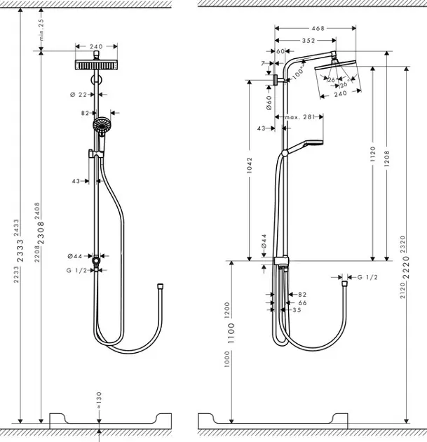 Hansgrohe - Crometta - Zuhanyszett - 27289000 – 3. kép