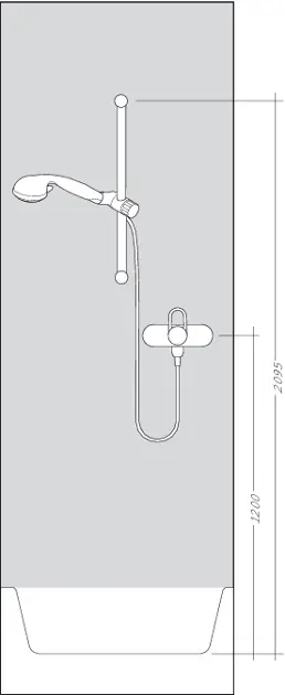 Hansgrohe - Raindance Select E - Zuhanyszett - 27038400 – 3. kép