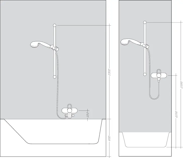 Hansgrohe - Raindance Select E - Zuhanyszett - 27039400 – 3. kép