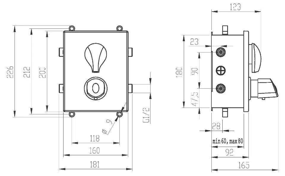 Novaservis - Metalia Eco+ - Zuhanyszett - SADAECO52RT – 2. kép
