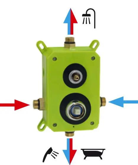 Novaservis - Nobless Edge - Zuhanyszett - SADA36051R,0 – 4. kép