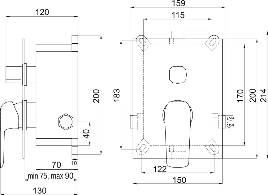 Novaservis - Nobless Tina - Zuhanyszett - SADA38051R,0 – 2. kép