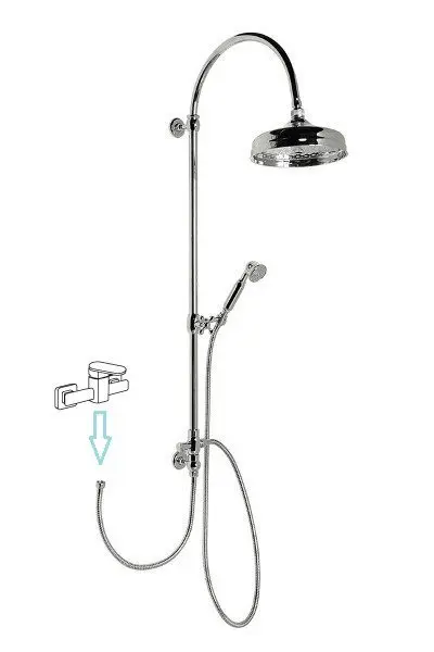 Sapho - Reitano Rubinetteria Vanity - Zuhanyszett - SET061 – 3. kép