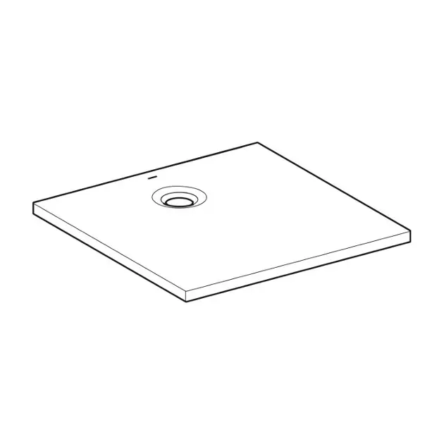 Geberit - Olona - Zuhanytálca betét - 550.751.00.1 – 3. kép