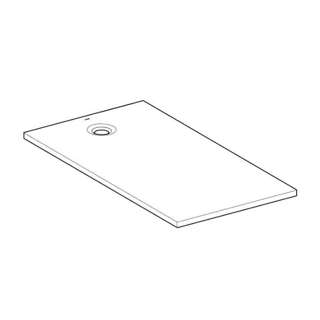 Geberit - Olona - Zuhanytálca betét - 550.764.00.1 – 3. kép