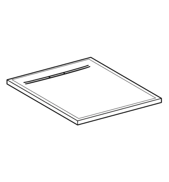 Geberit - Sestra - Zuhanytálca betét - 550.290.00.2 – 3. kép