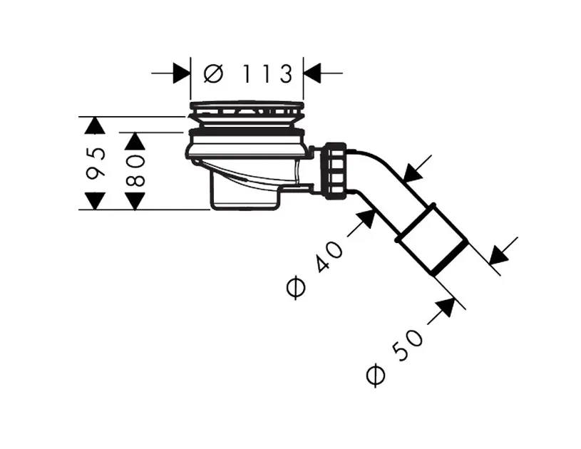 Axor - Staro - Zuhanytálca kiegészítők - 42542670 – 2. kép