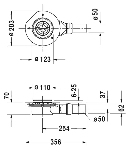Duravit - Equipment and accessories - Zuhanytálca kiegészítők - 791243000000000 – 2. kép