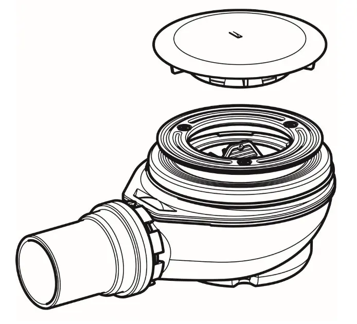 Geberit - Equipment and accessories - Zuhanytálca kiegészítők - 150.551.21.1 – 3. kép