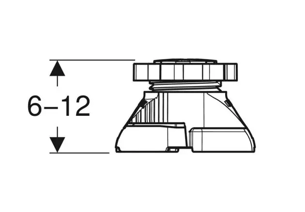 Geberit - Equipment and accessories - Zuhanytálca kiegészítők - 554.954.00.1 – 2. kép