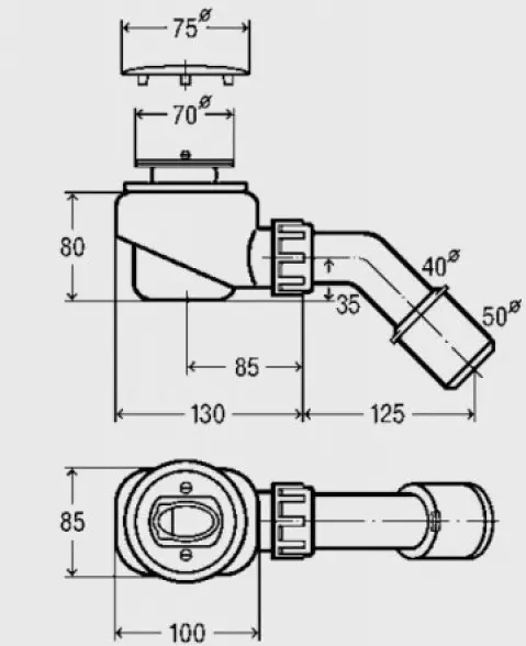 Ideal Standard - Strada - Zuhanytálca kiegészítők - K7814AA – 2. kép