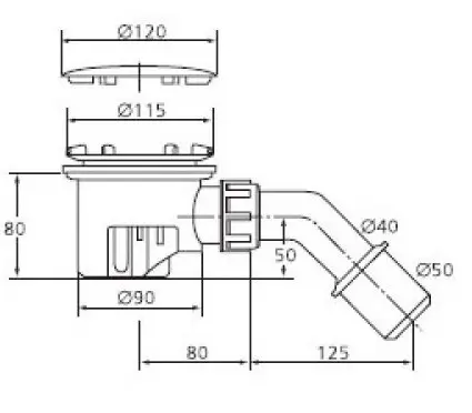 Ideal Standard - Ultra Flat - Zuhanytálca kiegészítők - K7817AA – 2. kép