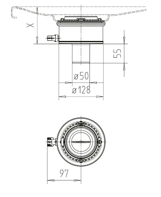 Kaldewei - Accessories - Zuhanytálca kiegészítők - 687772520000 – 2. kép